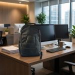 Lightweight Water-Resistant Laptop Bag With Pockets & Adjustable Strap - Image 5