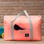 Large Capacity Luggage Bag - Easy to Organize Clothes, Foldable Waterproof Travel Bag for Kitchen, Bedroom, and Makeup Storage (1 Pc / Mix Color) - Image 2