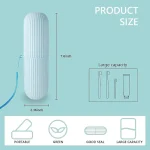 Multipurpose Capsule Shape Portable Travel Storage Bottle - Image 2
