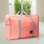 Large Capacity Luggage Bag - Easy to Organize Clothes, Foldable Waterproof Travel Bag for Kitchen, Bedroom, and Makeup Storage (1 Pc / Mix Color)