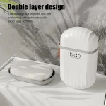 Soap Holder for Travel Soap Box With Secure Seal and Non Leak Design Stylish Soap Box - Image 6