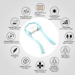 Neck Shoulder Massager, 13.5-7.08 in Portable Relieving the Back for Men Relieving the Waist Women - Image 2