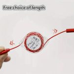 Retractable Charger Charging Cable, Micro USB Cable, 3 in 1, Multi Charging Cable, Compatible with Phone /Type C / Micro Android USB and Other Mobile Devices (1 Pc) - Image 3