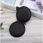 Earphone Carrying Cute Case Round Pocket Pouch for Headphone Data Cable, Coins, AirPods, Pen drive, Earphone Case Organizer Perfect Return Gift (Mix - Image 3