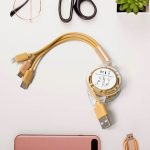 Retractable Charger Charging Cable, Micro USB Cable, 3 in 1, Multi Charging Cable, Compatible with Phone /Type C / Micro Android USB and Other Mobile Devices (1 Pc) - Image 4