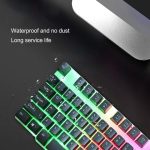Key Wired Keyboard Mouse Set Backlight USB Colorful Ergonomic Stable Backlit Keyboard Mouse Combo USB Gaming Keyboard Mouse for Laptop PC Gamers (2 Pc Set) - Image 2