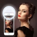 Phone Selfie Light Selfie Ring Light Selfie Light for Smartphone Selfie Light for Phone Battery Operated Selfie Ring Light (Battery Not Included) - Image 3