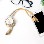 Retractable Charger Charging Cable, Micro USB Cable, 3 in 1, Multi Charging Cable, Compatible with Phone /Type C / Micro Android USB and Other Mobile Devices (1 Pc) - Image 6